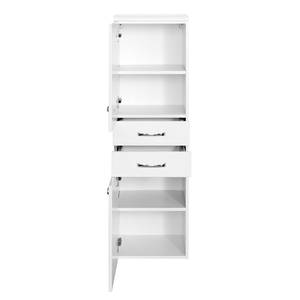 Armoire de salle de bain Fontana I Blanc brillant / Blanc mat