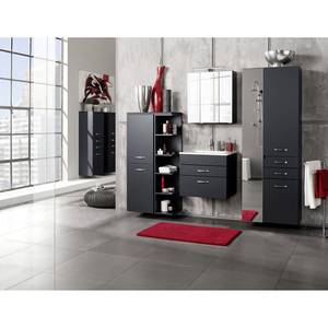 Meuble avec vasque Fontana Anthracite mat / Graphite - Largeur : 60 cm