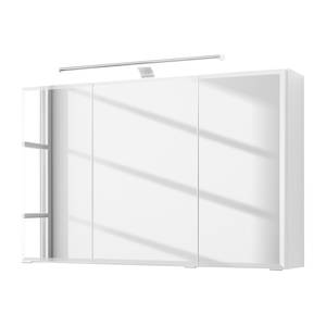 Armoire de toilette Belluno Avec éclairage - Blanc mat - Largeur : 100 cm
