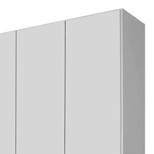 Draaideurkast Mainz Alpinewit - Breedte: 226 cm - Zonder spiegeldeuren