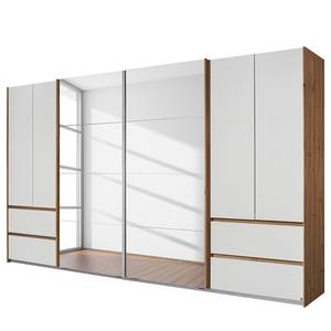 Armoire Fulda Imitation chêne de Wotan / Blanc alpin - Imitation chêne Wotan / Blanc alpin - Largeur : 315 cm