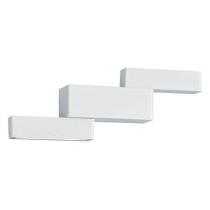 Applique murale Padma Aluminium - 2 ampoules - Blanc