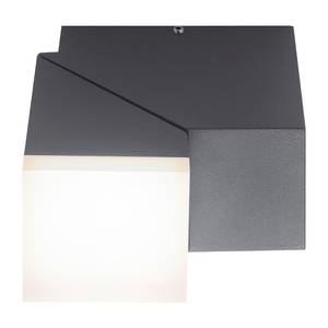 LED-wandlamp Ryan plexiglas/aluminium - Diepte: 16 cm