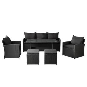 Set Manta (6 pezzi) Ferro/Plastica - Antracite