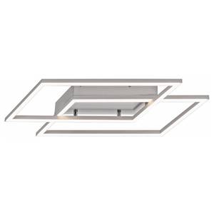 LED-plafondlamp Inigo III plexiglas / aluminium - 2 lichtbronnen