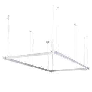 LED-hanglamp Snake I plexiglas / staal - 1 lichtbron