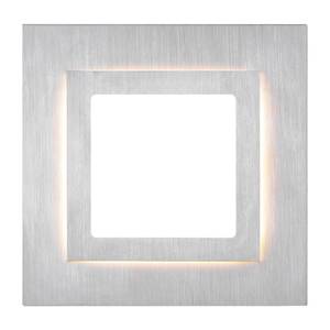 LED-plafondlamp Tiling II plexiglas / aluminium - 2 lichtbronnen