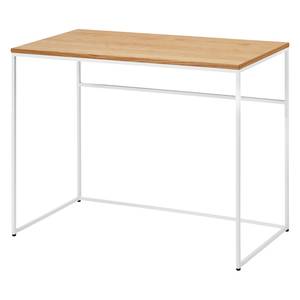 Bureau hülsta now CT 17-5 Acier - Chêne naturel / Blanc - Chêne - Blanc