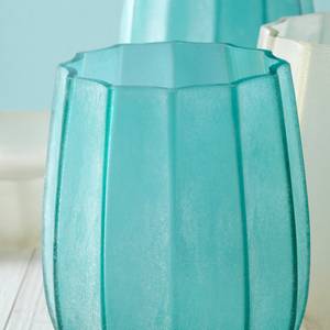 Windlicht Ferrara Glas - Turquoise