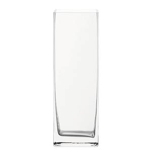 Vase Column Verre - Transparent - Hauteur : 30 cm