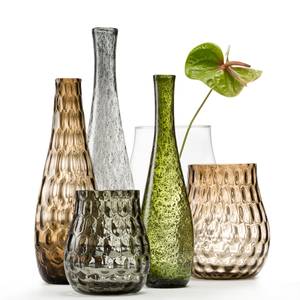 Vase Giardino IV Glas - Grasgrün