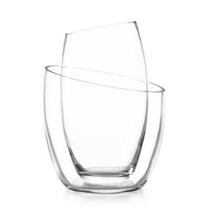 Vase Team (2-teilig) Glas - Transparent
