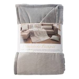 Plaid Wendenschloss Tissu - Gris argenté