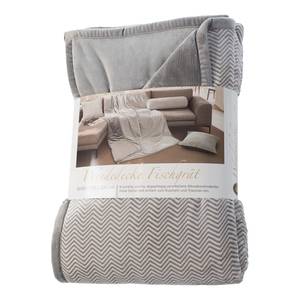 Plaid Wendenschloss Tissu - Gris argenté