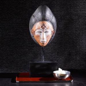 Objet déco Japan Matière plastique - Noir vieilli / Marron