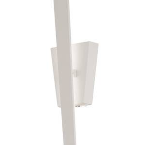 LED-wandlamp Zita IJzer - 1 lichtbron - Wit