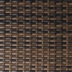 Poltrona Paradise Lounge Polyrattan/Nylon - marrone/beige