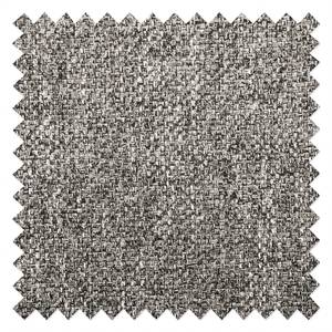 Gestoffeerd bed Sidney Geweven stof - grijs - 140 x 200cm