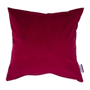 Housse de coussin T-French Velvet Tissu - Bordeaux