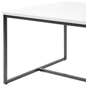 Table basse Zaddy Blanc / Noir - Blanc