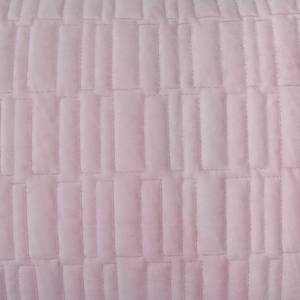 Kussensloop T-Quilted Velvet geweven stof - roze