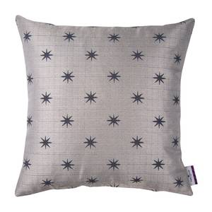 Housse de coussin T-Glamour Stars Tissu - Beige / Noir