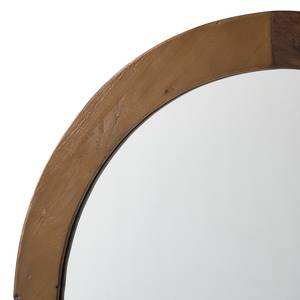 Miroir TAMATI rond Pin massif huilé