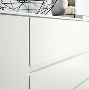 Sideboard Zaddy I Weiß / Schwarz - Weiß