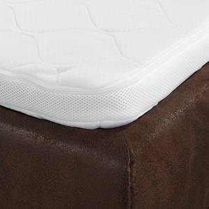 Boxspring Allegany microvezel - bruin - 180 x 200cm