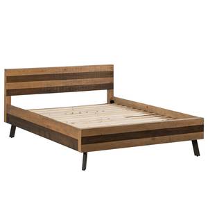 Massief houten bed Tamati II Geolied massief pijnboomhout