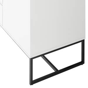 Dressoir Zaddy II wit/zwart - Wit