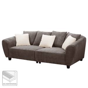 Big-Sofa Elora Cordstoff Lola: Espresso / Creme