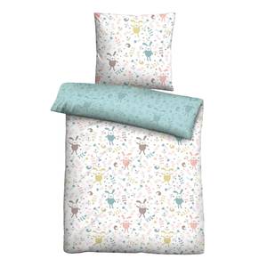 Parure de lit Arel Kids Flanelle de coton - Bleu layette