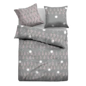 Parure de lit Sancy Linon de coton - Gris