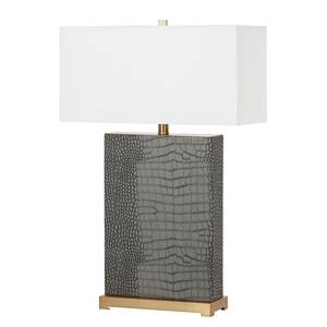 Lampes Lexington I (lot de 2) Gris - Blanc