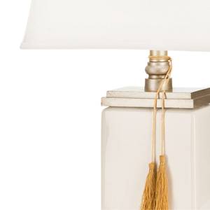 Tafellamp Danforth katoen/keramiek - 1 lichtbron