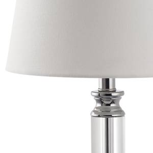 Lampes Tyler (lot de 2) Coton / Cristallin - 1 ampoule