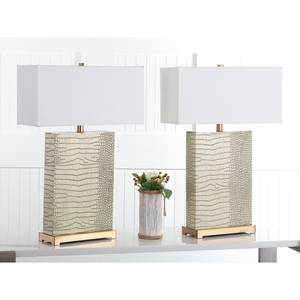 Lampes Lexington I (lot de 2) Blanc