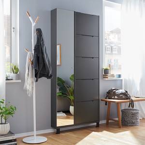 Armoire à chaussures MiPuro Porte avec miroir sur la gauche