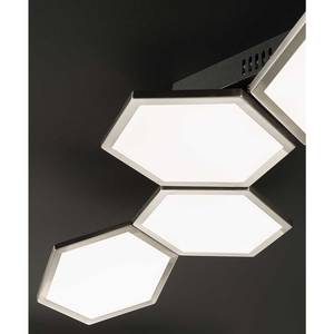 LED-plafondlamp Signe Plexiglas/aluminium - 1 lichtbron