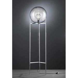 Lampadaire Ronda Verre / Fer - 1 ampoule - Translucide