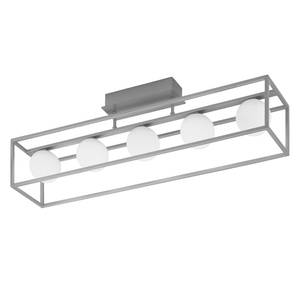 LED-plafondlamp Aurelia Glas/ijzer - 5 lichtbronnen