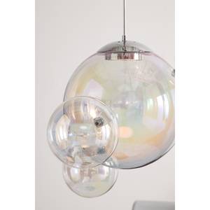 LED-hanglamp Mia Glas/ijzer - 4 lichtbronnen