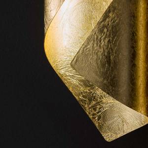 LED-Wandleuchte Safira Eisen - 2-flammig - Gold