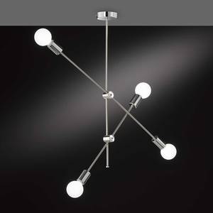 Hanglamp Sara IJzer - 4 lichtbronnen - Zilver