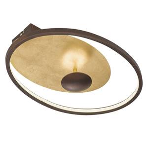 LED-plafondlamp Belle IJzer - 2 lichtbronnen - Breedte: 28 cm