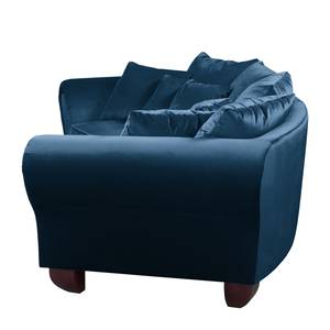 Bigsofa Sells Samt - Marineblau