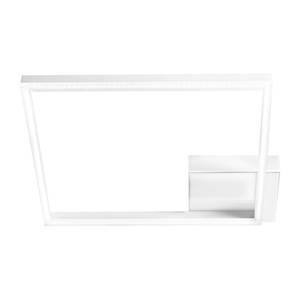 LED-Deckenleuchte Bard Aluminium - 1-flammig - Weiß