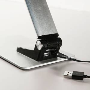 LED-tafellamp Versilia aluminium - 1 lichtbron