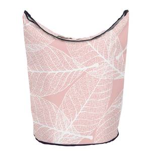 Wasmand Pink Autumn Geweven stof - roze/wit